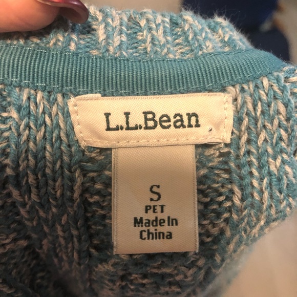 Ll bean knitted sweater size small P - Picture 4 of 4